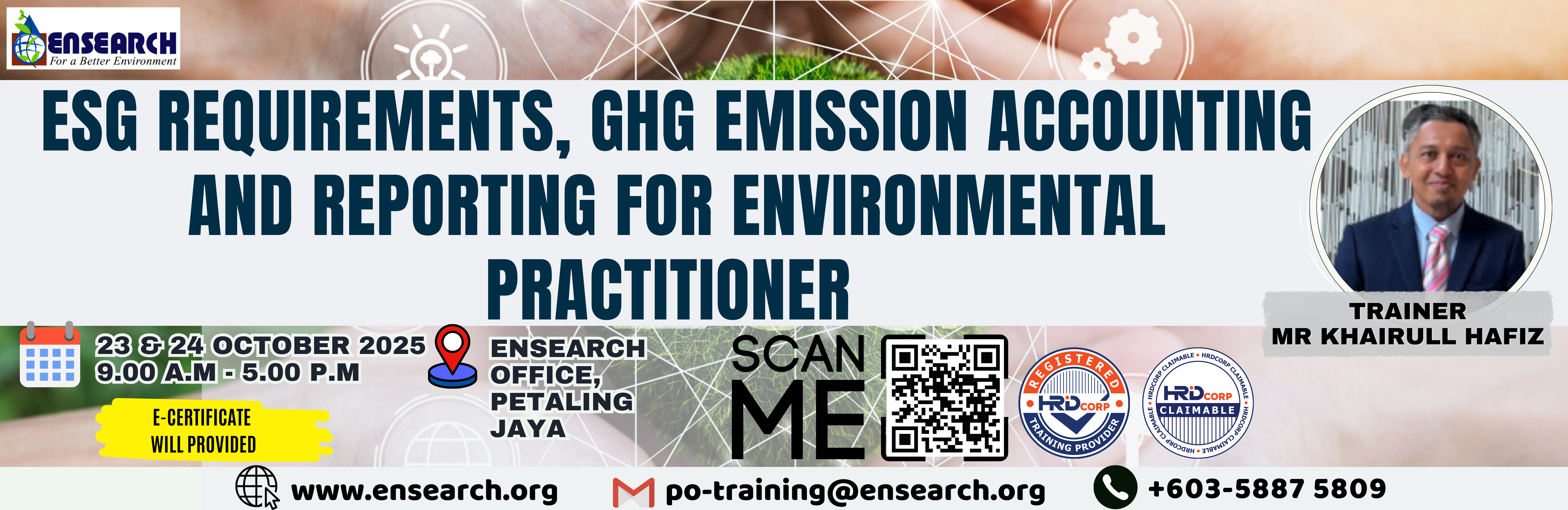 Banner Understanding ESG Requirements_En Khairul